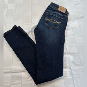 Abercrombie & Fitch Dark Indigo Skinny Jeans
